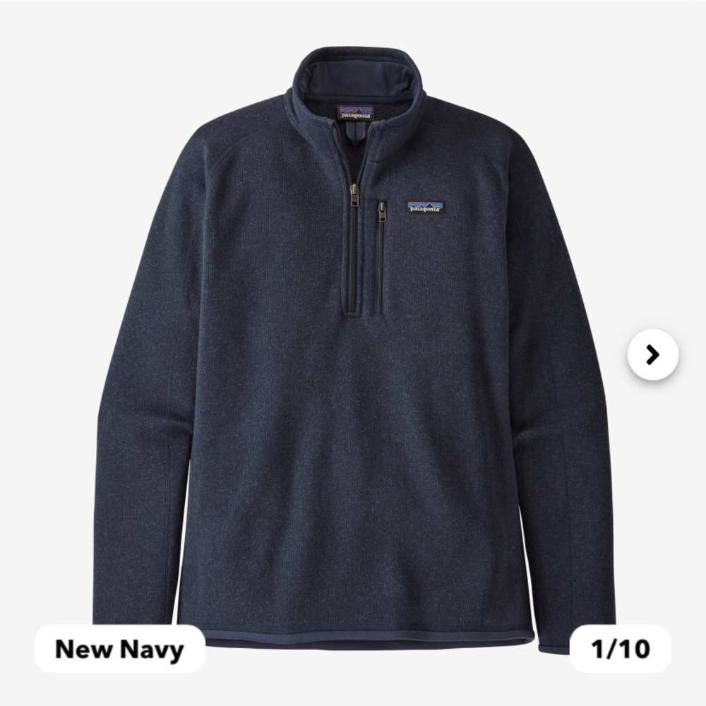 Patagonia Better Sweater® 1/4-Zip Fleece *LIKE NEW*